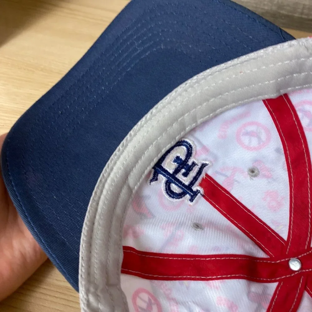 St Louis Cardinals Hat Cap Youth Strap Back Gray‎ Blue Baseball All Over Print